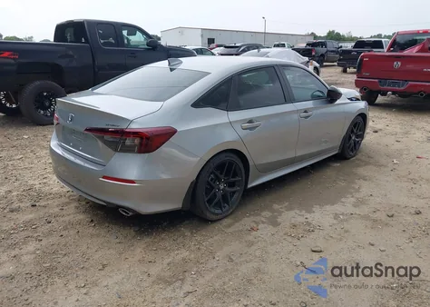 2025 Honda Civic Sport z USA, uszkodzony, nr VIN 2HGFE2F53SH556183